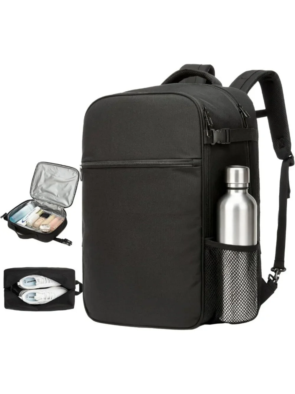 40L Travel Backpack for Men & Women, Lightweight Carry-On Bag for Adventures
